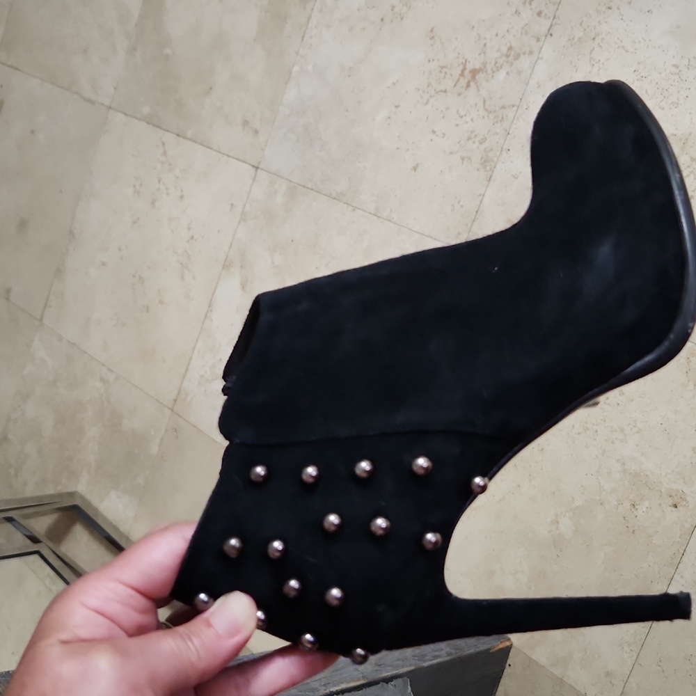 Leather boots,  size 41, made in Italy, Gianni Marra